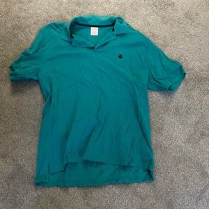 Men’s Brooks Brothers Performance Polo, Green, Size L
